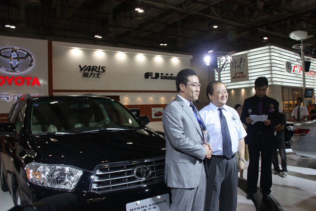 豪华城市型SUV汉兰达海西车展首日隆重上市 海西汽车网 豪华城市型SUV汉兰达海西车展首日隆重上市 海西汽车网