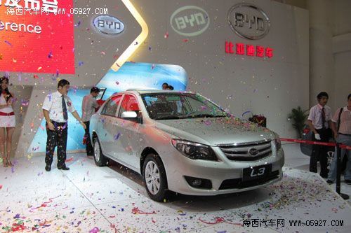 比亚迪L3海西汽博会首次惊艳亮相 海西汽车网 比亚迪L3海西汽博会首次惊艳亮相 海西汽车网